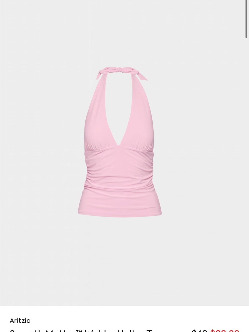 Aritzia Wylder Halter Top NWT
